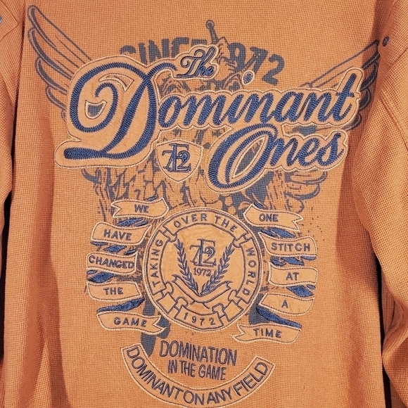 EVOLUTION IN DESIGN THE DOMINANT ONES WAFFLE KNIT SHIRT - Picture 5 of 9